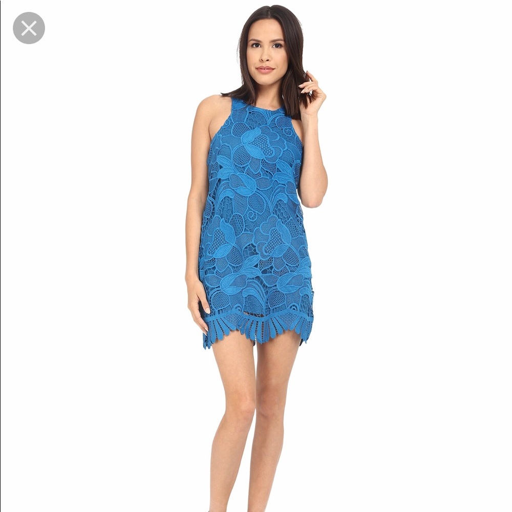 Lovers + Friends Blue Caspian Shift Dress Size M
